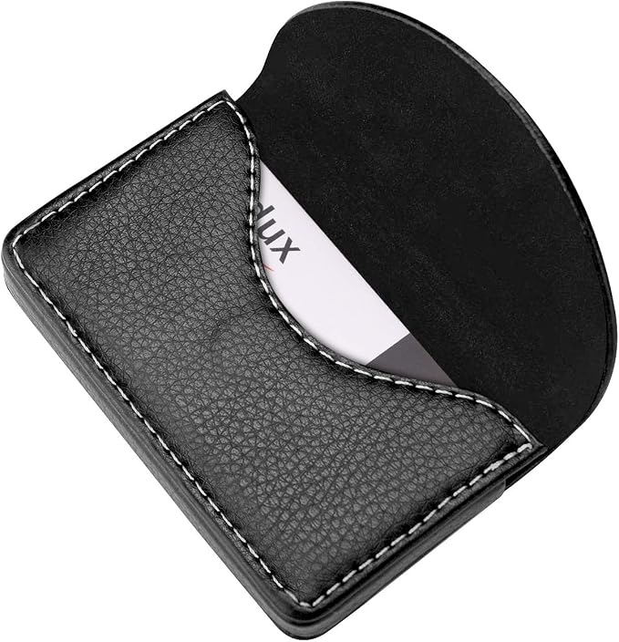 Leather Business Card Holder Walle - Image 3