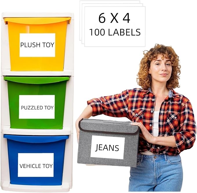 Removable Waterproof Labels for Storage Bins - Image 8