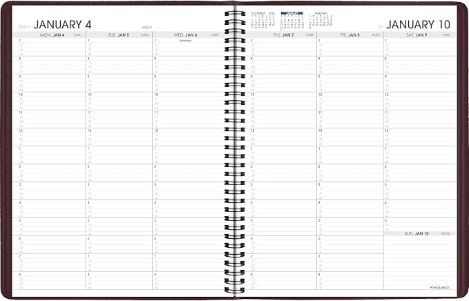 AT-A-GLANCE 2027 Appointment Book Planner, 13-Month Jan-Jan, 8.25" x 11" - Image 8