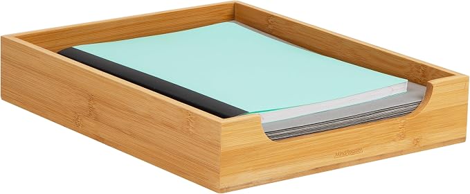 Mind Reader Paper Tray, Desktop Organizer, File Storage, 10.25"L x 12.5"W x by MindReader
