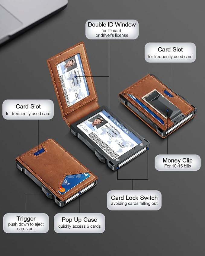 Wallet for Men RFID Wallet - Image 6