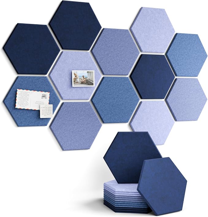 Fluxynara Hexagon Cork Board Alternative by FLUXYNARA