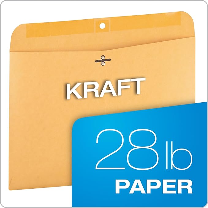 Quality Park 9 x 12 Clasp Envelopes, Deeply Gummed Flaps - Image 5