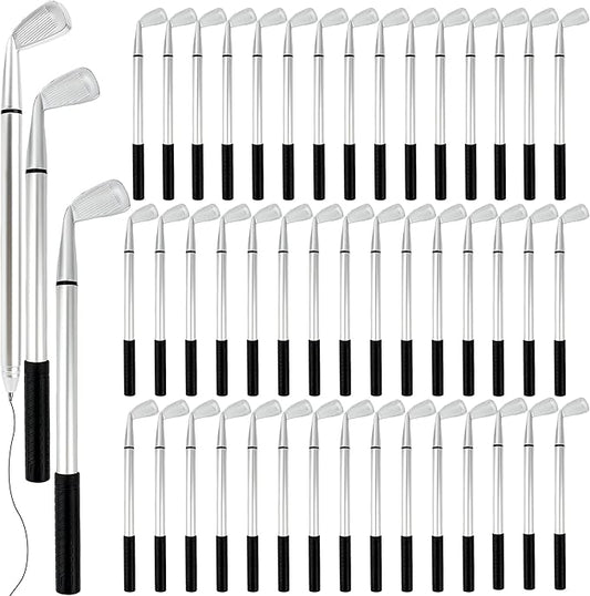 48 Pieces Golf Clubs Pens Golf Ballpoint Pens Golfing Pen Bulk Funny Props for Students Boss School Office Stationery Supplies-DeskLoop Office