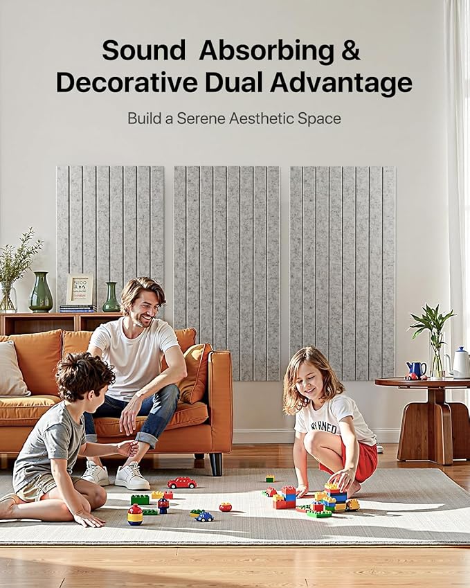 Soundsbay Large Cork Board, 71" x 47" Bulletin Board, 3 Pack Felt Wall Tiles Self-Adhesive, Pin Board for Walls Office Home Classroom Decor-DeskLoop Office