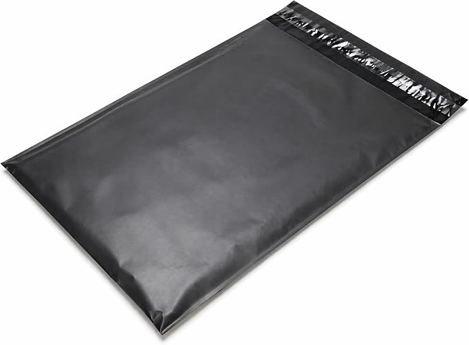 10"x13" Poly Mailers，Black Shipping and Envelope Bags Pack of 100 by Unknown