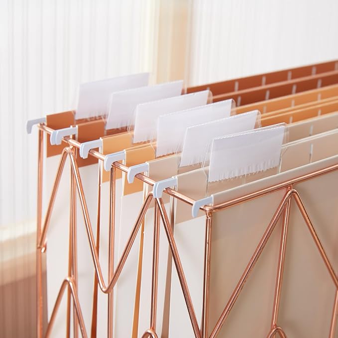 Y YOMA 36 Pack Gradient Hanging File Folders Letter Size Decorative Hanging - Image 7