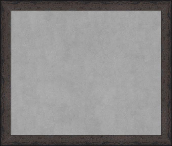 Amanti Art Black Framed Magnetic Board 23x27 Medium Vision Board by AmantiArt
