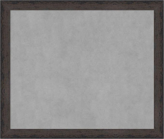 Amanti Art Black Framed Magnetic Board 23x27 Medium Vision Board by AmantiArt