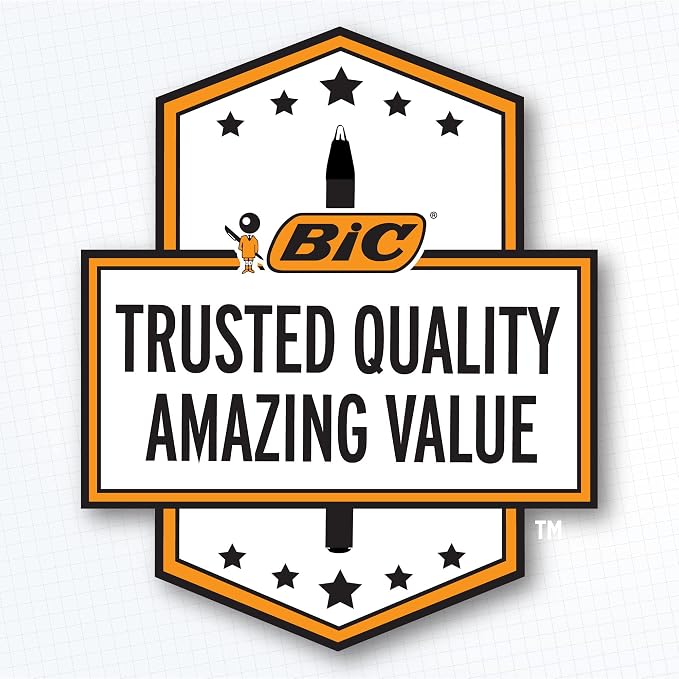 BIC Cristal Xtra Smooth Ballpoint Pen, Medium Point, - Image 6