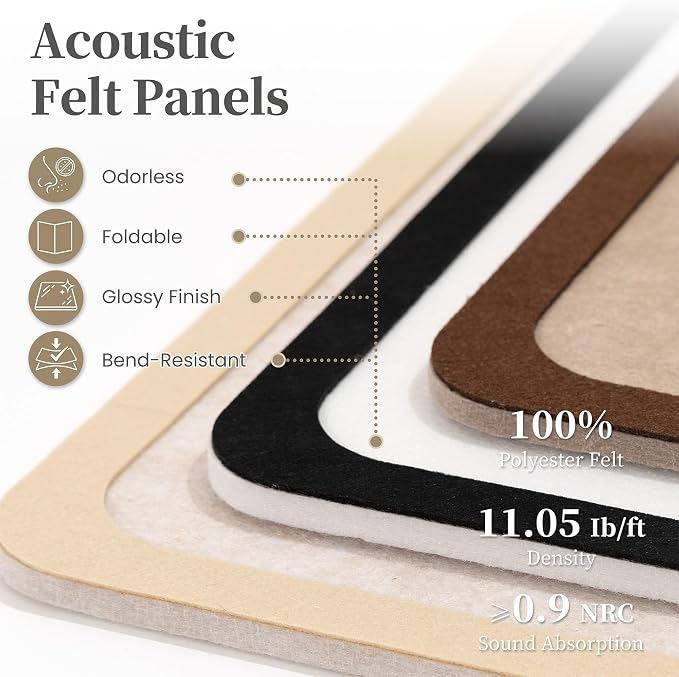 Bulletin Board Decorative Felt Foldable Vision Photo Pin Boards | 48 x 36 - Image 3