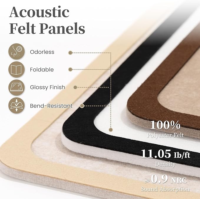 Bulletin Board Decorative Felt Foldable Vision Photo Pin Boards | 36 x 24 - Image 3