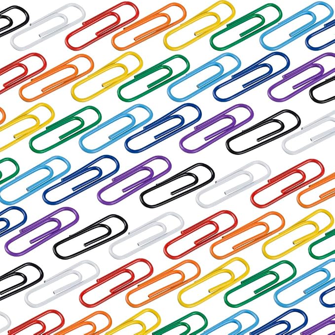 JAM PAPER Colorful Standard Paper Clips - Image 3