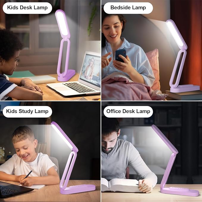 Giryuhd LED Desk Lamp for Office Home & Battery Operated Lamp Rechargeable Lamp - Image 7
