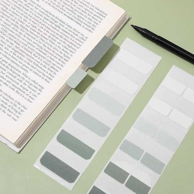 300 Pcs Sticky Index Book Tabs Bible Tabs Gradient Repositionable Page Tab - Image 7