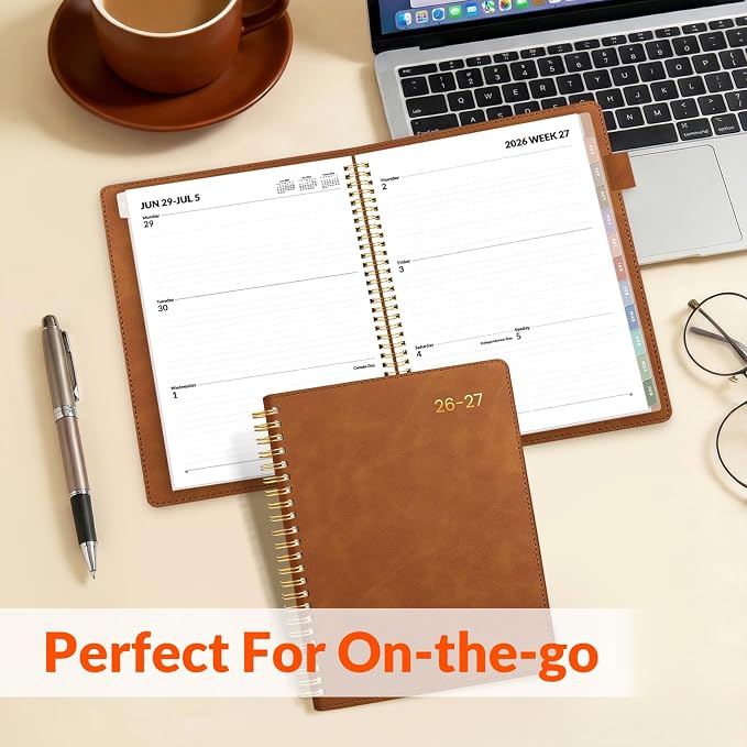 SUNEE 2026-2027 Weekly & Monthly Planner 6.4"x8.5" - Image 7