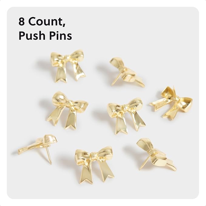 U Brands Mini Fashion Small Push Pins Set, Office Supplies - Image 2