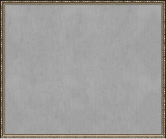 Amanti Art Silver Framed Magnetic Board 42x50 Oversize Vision Board by AmantiArt