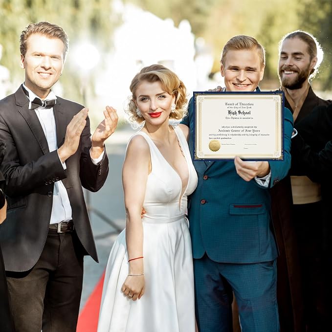 Kosiz 100 Pcs Single Sided Certificate Holders - Image 7