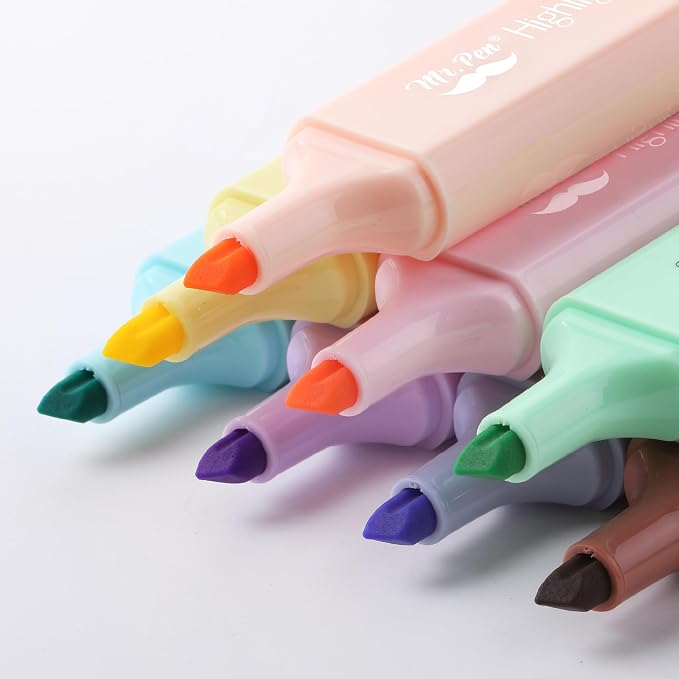 Mr. Pen- Pastel Highlighters, 8 Pack, Highlighters - Image 5