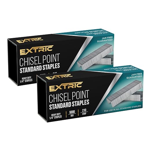 EXTRIC Staples Standard 5 PK Staples by EXTRIC