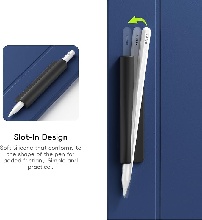 ELETIUO Silicone Pencil Holder Sleeve, Compatible - Image 3