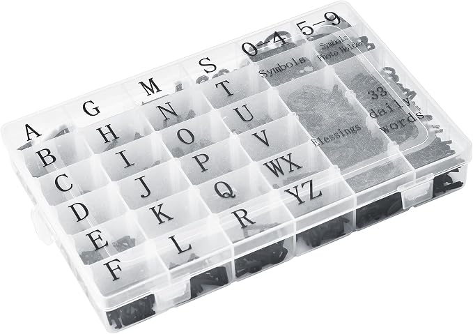Pre-Cut Letters for Felt Letter Board, 739 Pieces Including Characters - Image 2