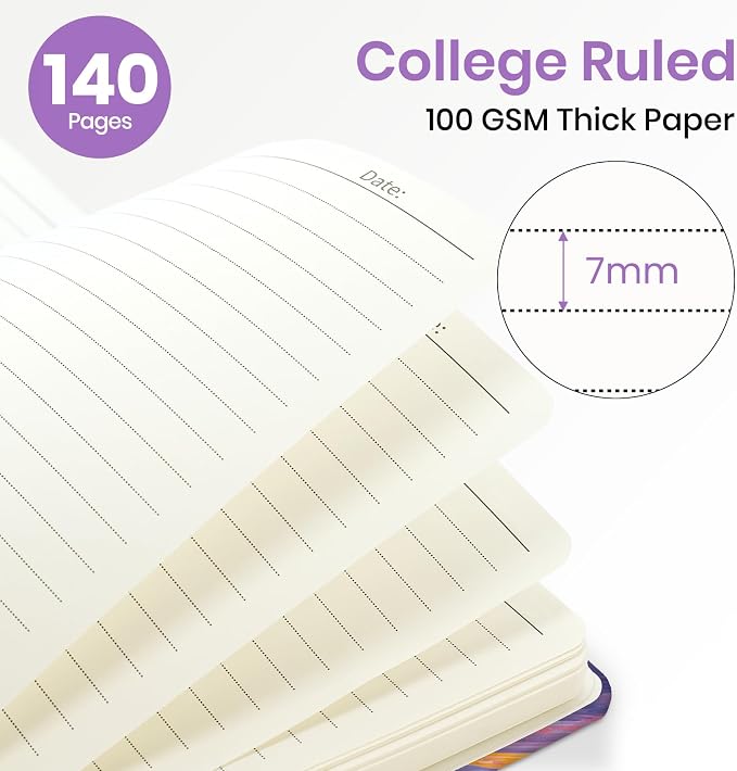 ZOTIA Lined Spiral Journal Notebook - Image 2