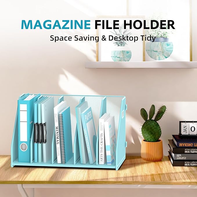 SUPEASY Binder Organizer, Magazine File Holder - Image 2