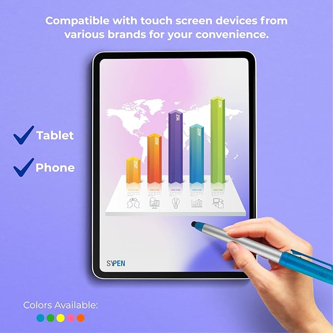 Personalized Pens with Highlighter and Stylus -175 Pack Bulk-Free Imprint - 3 In Highlighter, Ballpoint Pen, and Stylus Combo- add Custom Business Name, Logo or Gift Message- Assorted, Colored Imprint-DeskLoop Office