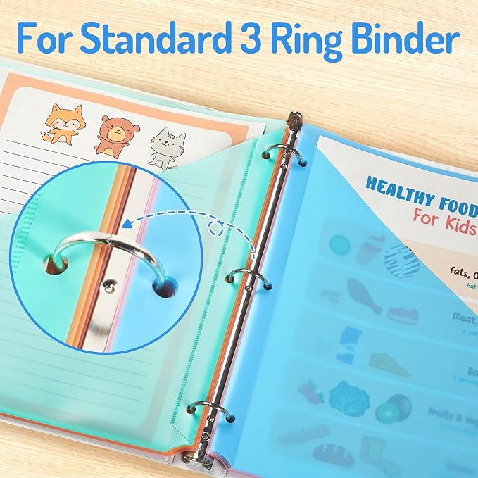 Forvencer 48 Count Binder Dividers - Image 6