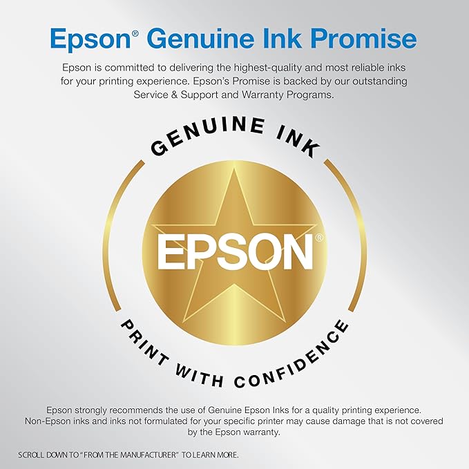 Epson EcoTank ET-2980 Wireless All-in-One Color Supertank Printer with up to 3 Years of Ink, Refillable Tanks, Perfect for Home, 15 PPM, 1.44" Color Screen, Auto 2-Sided Printing - Black-DeskLoop Office
