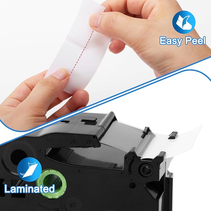 Labelife 36mm Label Tape TZe-261 Replacement - Image 4