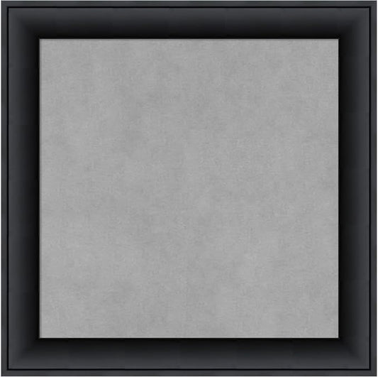 Amanti Art Black Framed Magnetic Board 19x19 Small Vision Board by AmantiArt
