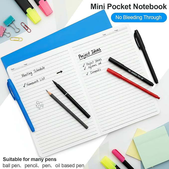 BESARME 30 Pcs A5 Lined Notebook Bulk, A5 Journaling Notebooks End of Year Gifts - Image 3