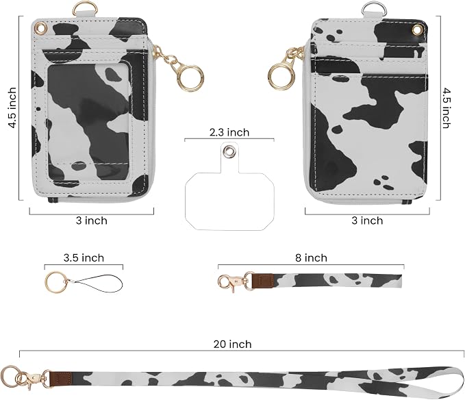 MONDO DESIGNS 2-in-1 ID Badge Holder & Lanyard Wallet - Image 5