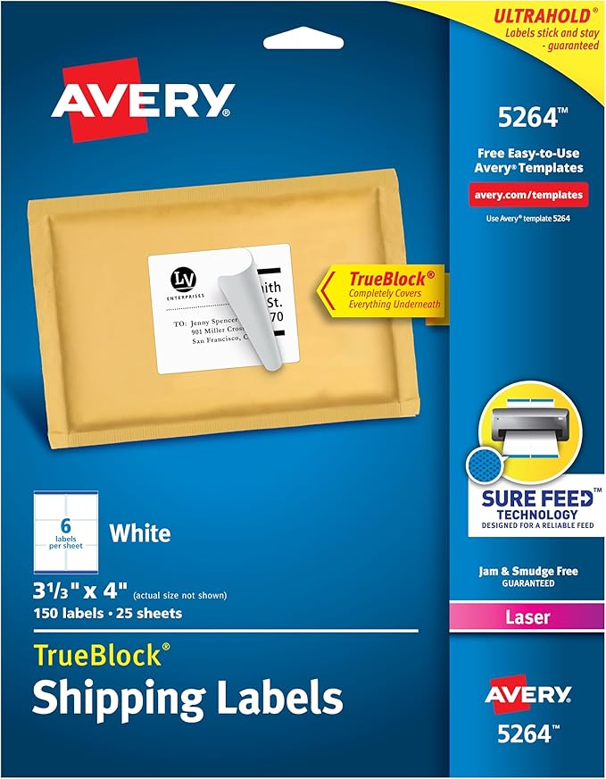 Avery Printable Shipping Labels by Avery