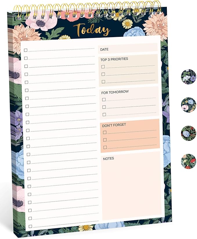 Taja To Do List Notepad by Taja
