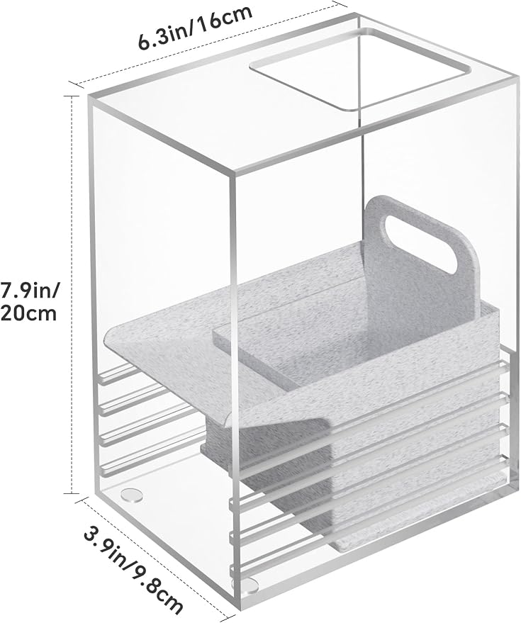 NiHome Clear Acrylic Trading Card Scanner Stand - Image 8