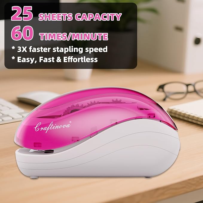 Electric Stapler, Including 2000 Staples and 1 Staple Remover, Suitable - Image 6