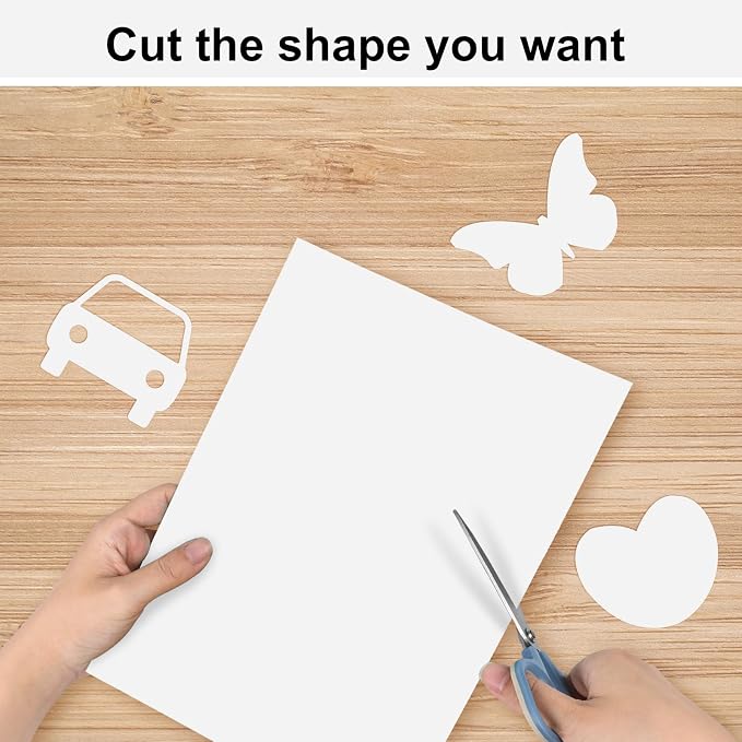 OcePor 200 Sheets White Cardstock Paper, Colored Printer Paper 8.5 x 11 - Image 4