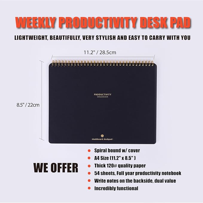 ZERONE CENTRE Productivity Weekly Planner - Image 2