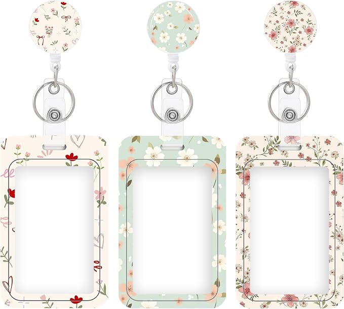 3 Set Heavy Duty Badge Holder by COOKOOKY