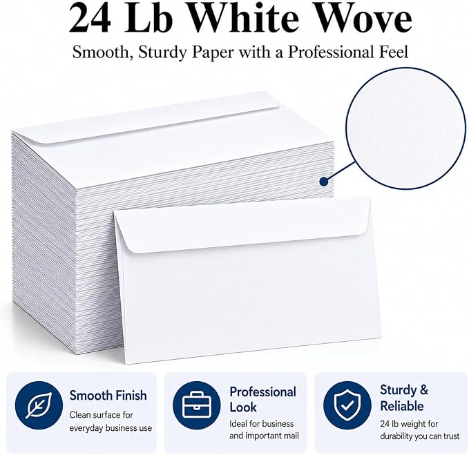 Envelopes Letter Size, Self-Seal Security | #10 Self-Seal Security Business - Image 5