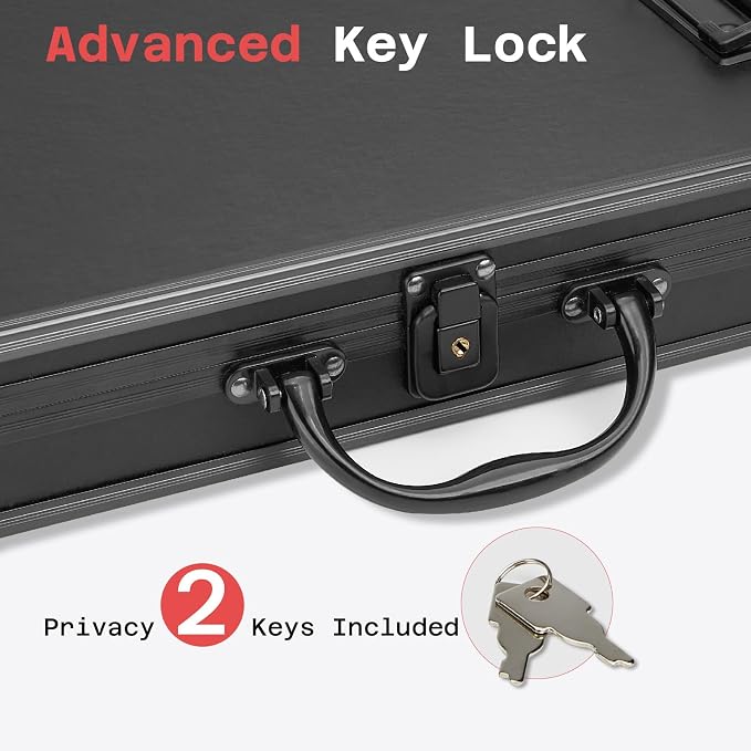 Sooez Key Lock Clipboard Storage Box, Heavy Duty Clipboard - Image 3