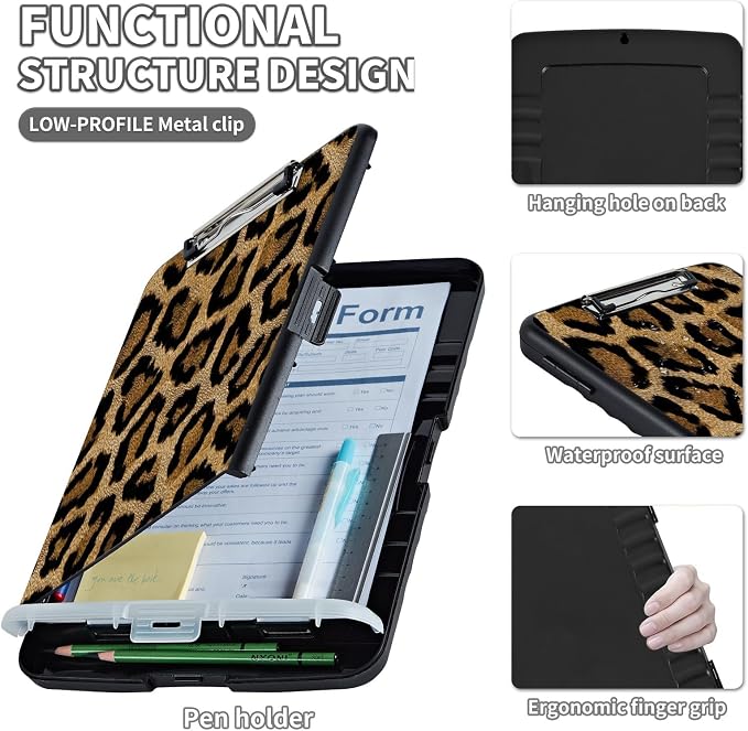 Clipboard with Storage, Clip Boards 8.5X11 with Storage & Pen Holder, Heavy - Image 3