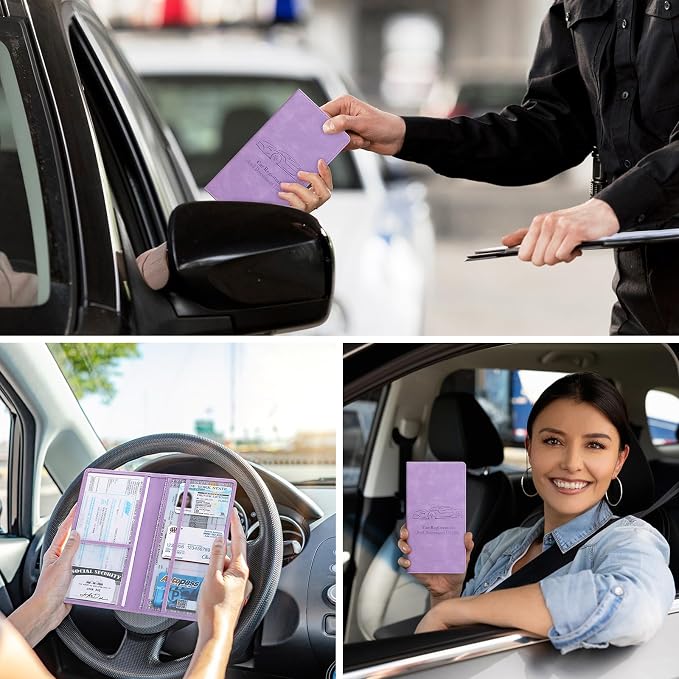 Car Registration and Insurance Card Holder - Image 2