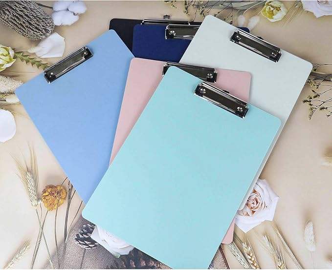 BOMEI PACK Color Clipboards 18 Pack, Plastic Bulk Clip Boards - Image 8