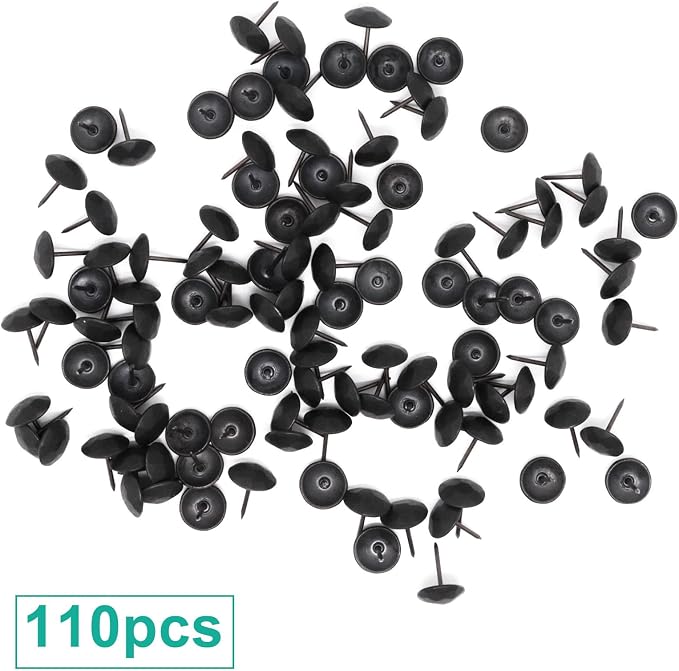 110pcs Upholstery Tacks, Metal Upholstery Nails - Image 3