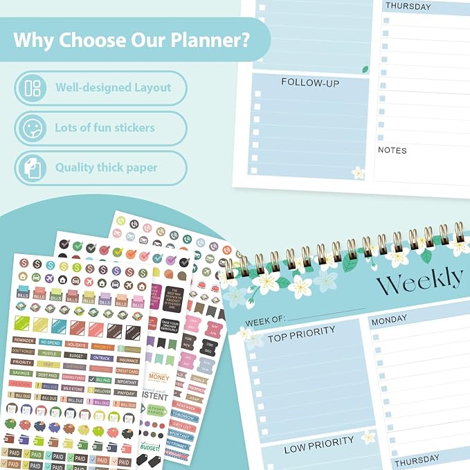 Weekly To Do List Notepad, Undated Planner - Image 6